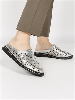 Сабо кожаные / Шлепки тренд S-4166-77 - фото 31737