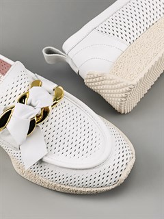 Слиперы/ Мокасины 011-737 Beyaz - фото 31772