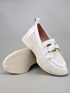 Слиперы/ Мокасины 011-737 Beyaz - фото 31773