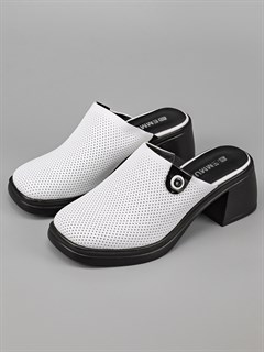 Сабо кожаные / Шлепки тренд 130-11 - фото 31808