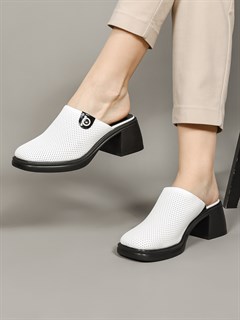 Сабо кожаные / Шлепки тренд 130-11