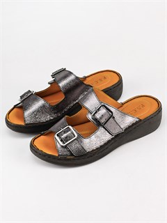 Сабо кожаные / Шлепки тренд 3020-13 - фото 31819