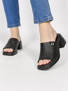 Сабо кожаные / Шлепки тренд 128-01 - фото 31867