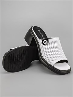 Сабо кожаные / Шлепки тренд 128-11 - фото 31931