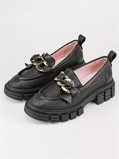 Лоферы женские комфорт  011-762 Siyah - фото 31959