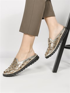 Сабо кожаные / Шлепки тренд S-4163-79 - фото 31990