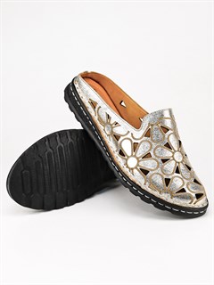 Сабо кожаные / Шлепки тренд S-4163-79 - фото 31993