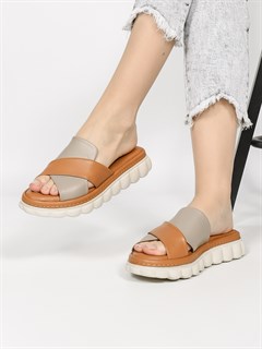 Сабо кожаные / Шлепки тренд 35-04-94 - фото 32089