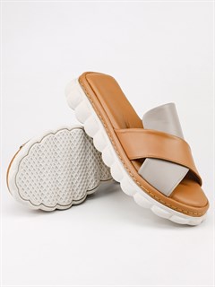 Сабо кожаные / Шлепки тренд 35-04-94 - фото 32090