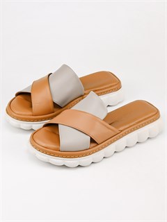 Сабо кожаные / Шлепки тренд 35-04-94 - фото 32091