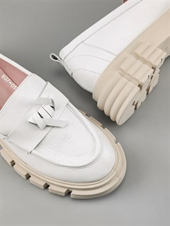 Лоферы женские комфорт  807-17 Beyaz - фото 32100