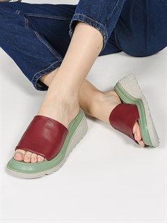 Мюли 338 Terlik Bordo - фото 32105