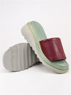 Мюли 338 Terlik Bordo - фото 32107