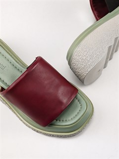 Мюли 338 Terlik Bordo - фото 32108