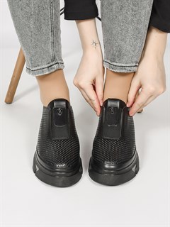 Слиперы/ Мокасины 161-01 Siyah - фото 32148