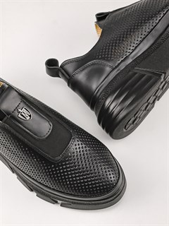 Слиперы/ Мокасины 161-01 Siyah - фото 32150