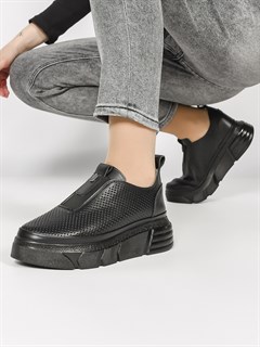 Слиперы/ Мокасины 161-01 Siyah - фото 32152