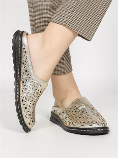 Сабо кожаные / Шлепки тренд S-4166-79 - фото 32171