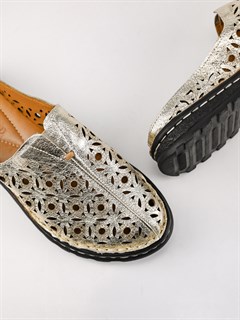 Сабо кожаные / Шлепки тренд S-4166-79 - фото 32175