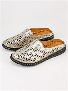 Сабо кожаные / Шлепки тренд S-4166-79 - фото 32176