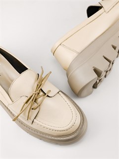 Лоферы женские комфорт  A-26 Bej - фото 32205