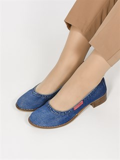 Туфли модельные на выход и на работу  6500-0163 Denim - фото 32213