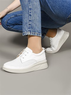 Лоферы женские комфорт  309 Beyaz - фото 32267