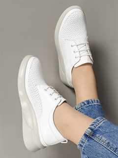 Лоферы женские комфорт  309 Beyaz