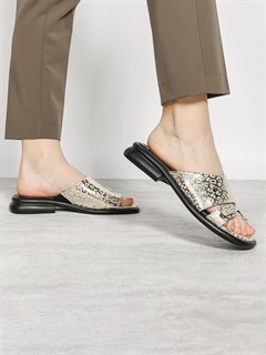 Сабо кожаные / Шлепки тренд 5306-61 - фото 32684