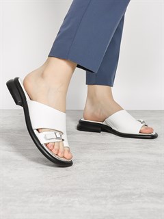 Сабо кожаные / Шлепки тренд 5306-03-18 - фото 32812