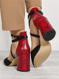 Босоножки на выход и на каждый день 2368-R1414 SIYAH - фото 32990