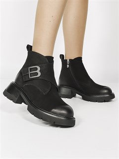 Ботинки зимние женские натуральная кожа M3-L858