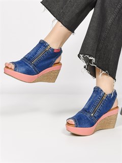 Босоножки на выход и на каждый день 5570-0012 Denim - фото 33806